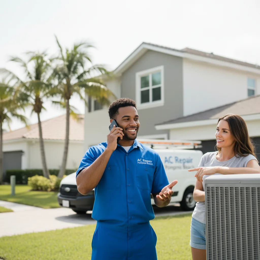 AC Repair Pompano Beach customer support in Farragut